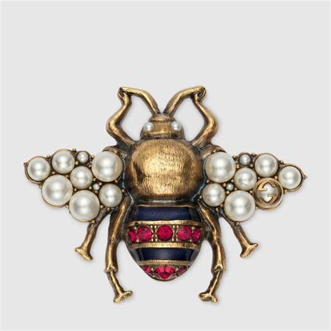 gucci pin for suit|Gucci pins and brooches.